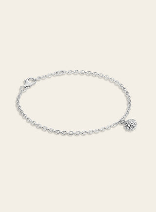 Hilla bracelet, silver
