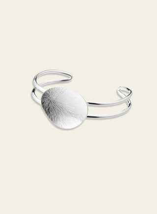 Lily bracelet, silver
