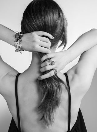 Tanssi bracelet, silver