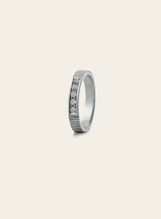 Raita diamond ring, white gold