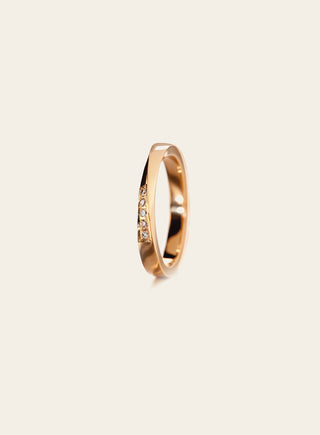 Lupaus diamond ring, gold