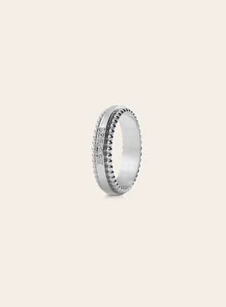 Hertta diamond ring, white gold
