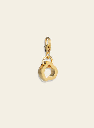 Hali charm, keltakullattua hopeaa